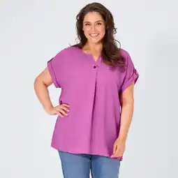 NKD Damen-Bluse mit Umschlag, große Größen Angebot