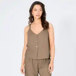 NKD Damen-Weste aus Viskose-Leinen-Mix Angebot