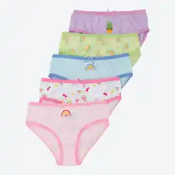 NKD Kinder-Mädchen-Slips in verschiedenen Farben, 5er-Pack Angebot