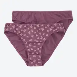 NKD Damen-Minislip mit hohem Baumwollanteil, 2er-Pack Angebot