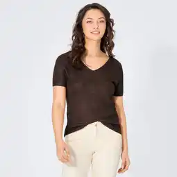 NKD Damen-T-Shirt mit hohem Viskose-Anteil Angebot