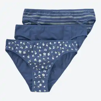 NKD Damen-Minislip mit Muster, 3er-Pack Angebot