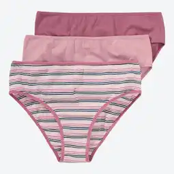 NKD Damen-Rioslip mit hohem Baumwollanteil, 3er-Pack Angebot