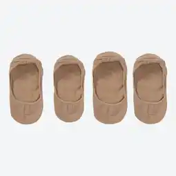 NKD Damen-Ballerina-Füßlinge, 4er-Pack Angebot