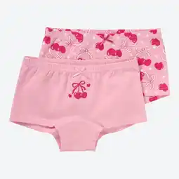 NKD Kinder-Mädchen-Panty mit Kirsch-Muster, 2er-Pack Angebot