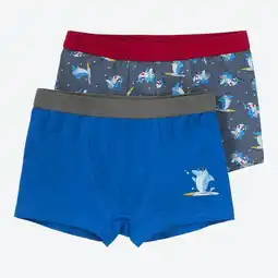 NKD Kinder-Jungen-Retroshorts mit Hai-Motiv, 2er-Pack Angebot
