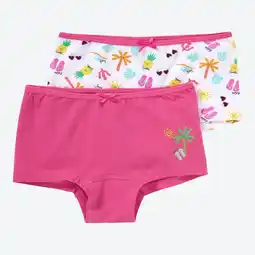 NKD Kinder-Mädchen-Panty mit hohem Baumwollanteil, 2er-Pack Angebot