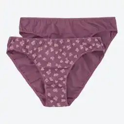 NKD Damen-Minislip mit hohem Baumwollanteil, 2er-Pack Angebot