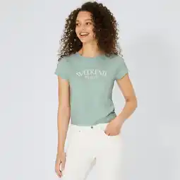 NKD Damen-T-Shirt mit Frontaufdruck Angebot