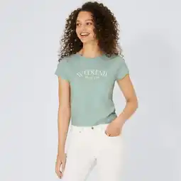 NKD Damen-T-Shirt mit Frontaufdruck Angebot