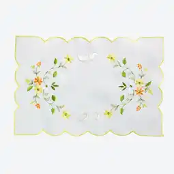 NKD Deckchen mit floraler Bestickung Angebot