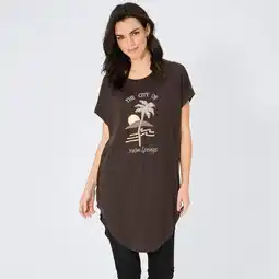 NKD Damen-Longshirt mit Frontprint Angebot