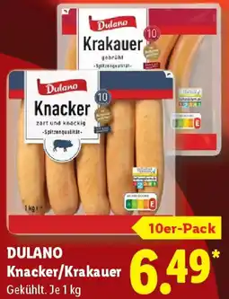 Lidl DULANO Knacker/Krakauer Angebot