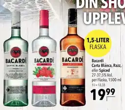 CITTI Markt Bacardi Carta Blanca, Razz, eller Spiced Angebot