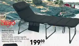 CITTI Markt CRESPO Tredelad solsäng Angebot