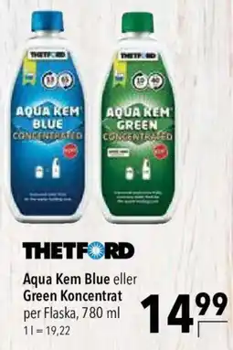 CITTI Markt THETFORD Aqua Kem Blue eller Green Konzentrat Angebot