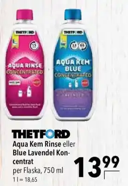 CITTI Markt THETFORD Aqua Kem Rinse eller Blue Lavendel Koncentrat Angebot