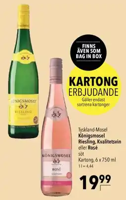 CITTI Markt Königsmosel Riesling, Rosé Angebot
