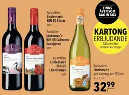 CITTI Markt Lindeman's Chardonnay Angebot