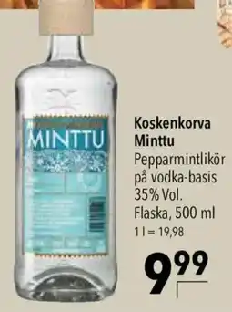 CITTI Markt Koskenkorva Minttu Pepparmintlikör Angebot