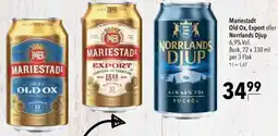 CITTI Markt Mariestadt Old Ox, Export eller Norrlands Djup Angebot