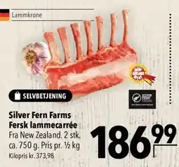 CITTI Markt Silver Fern Farms Fersk lammecarrée Angebot