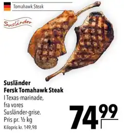 CITTI Markt Susländer Fersk Tomahawk Steak Angebot