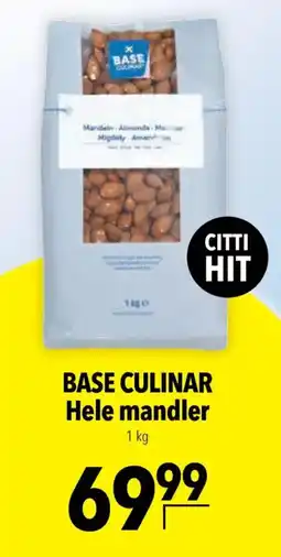 CITTI Markt BASE CULINAR Hele mandler Angebot