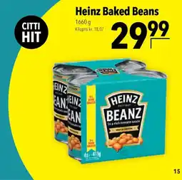CITTI Markt Heinz Baked Beans Angebot