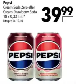 CITTI Markt Pepsi Cream Soda Zero eller Cream Strawberry Soda Angebot
