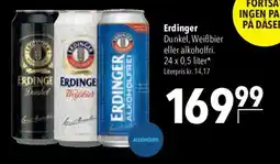 CITTI Markt Erdinger Dunkel, Weißbier, Alkoholfrei Angebot