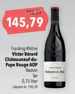 CITTI Markt Victor Bérard Châteauneuf-du-Pape Rouge Angebot