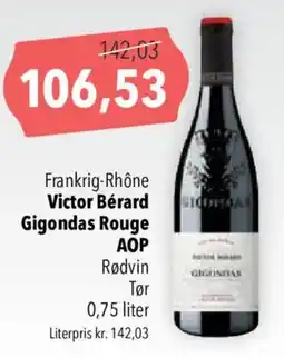 CITTI Markt Victor Bérard Gigondas Rouge Angebot