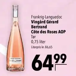 CITTI Markt Vingård Gérard Bertrand Côte des Roses AOP Angebot