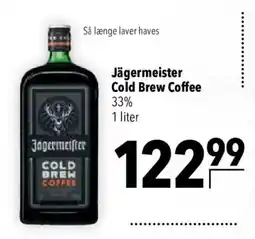 CITTI Markt Jägermeister Cold Brew Coffee Angebot