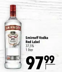 CITTI Markt Smirnoff Vodka Red Label Angebot