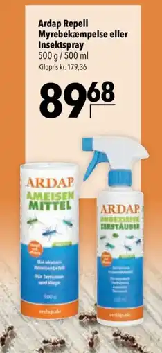CITTI Markt Ardap Repell Myrebekæmpelse eller Insektsspray Angebot