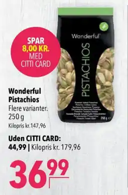 CITTI Markt Wonderful Pistachios Angebot