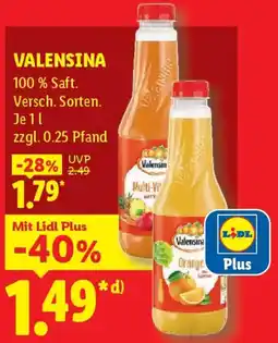 Lidl Valensina Angebot