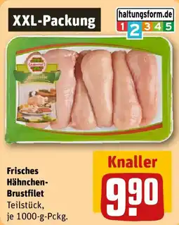 REWE Frisches Hähnchen-Brustfilet Angebot