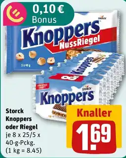 REWE Storck Knoppers Angebot
