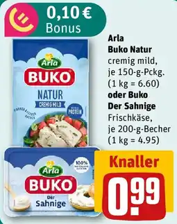 REWE Arla Buko Natur cremig mild Angebot