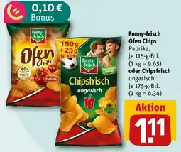 REWE Funny-frisch Ofen Chips Paprika Angebot