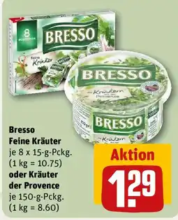 REWE Bresso Feine Kräuter Angebot