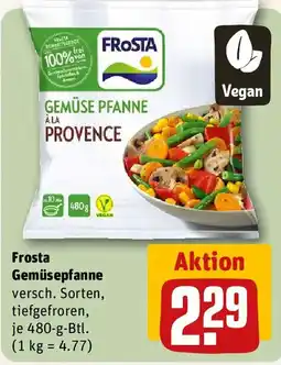 REWE Frosta Gemüsepfanne Angebot