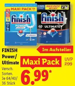 Lidl FINISH Power/ Ultimate Angebot