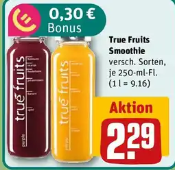 REWE true fruits Smoothie Angebot