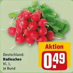 REWE Deutschland: Radieschen Angebot