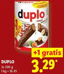 Lidl Duplo Angebot
