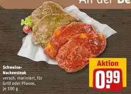 REWE Schweine-Nackensteak Angebot